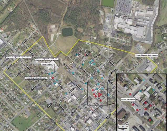Public meeting on water contamination held in Georgetown, Graph 2