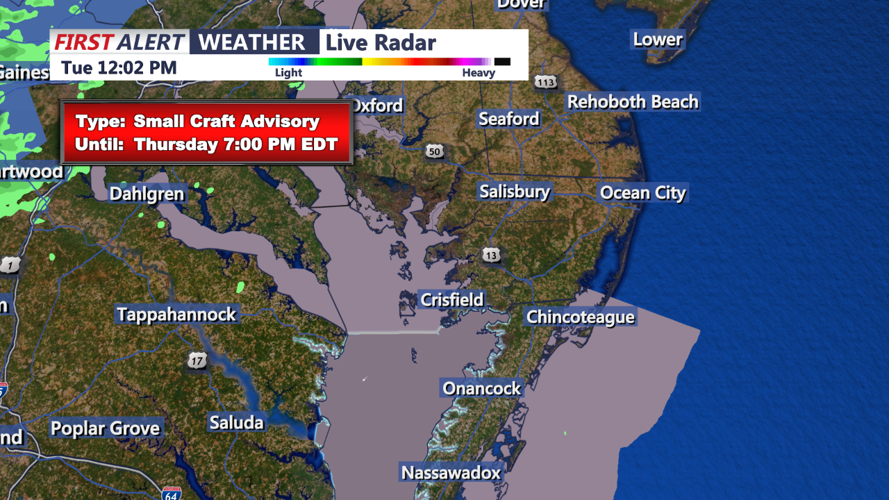 SMALL CRAFT ADVISORY CRISFIELD