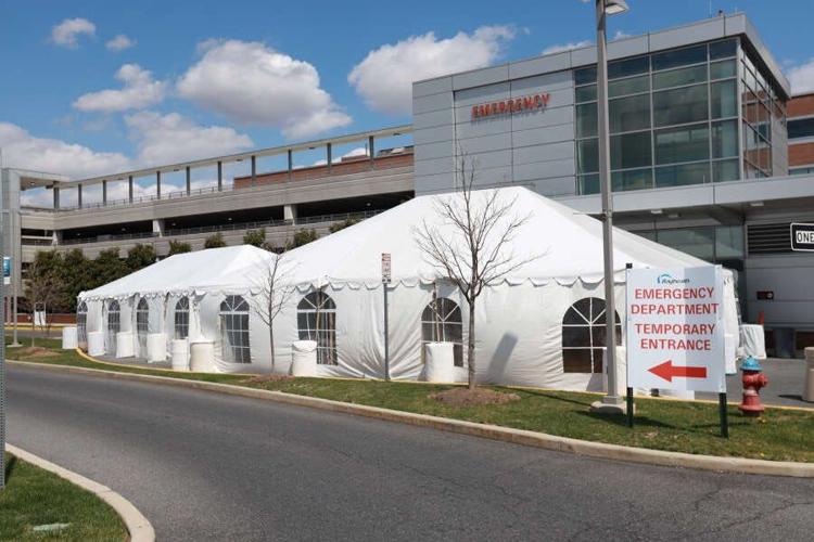Inside Bayhealth Hospital's ED Tents for Overflow COVID-19 Patients