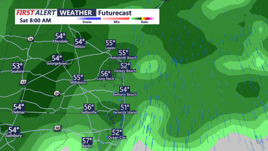 FUTURECAST - SATURDAY