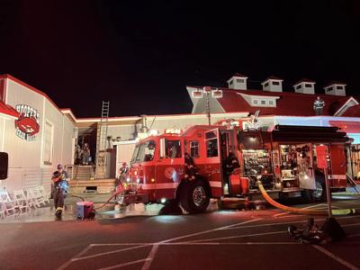 Hooper's Crab House FIre