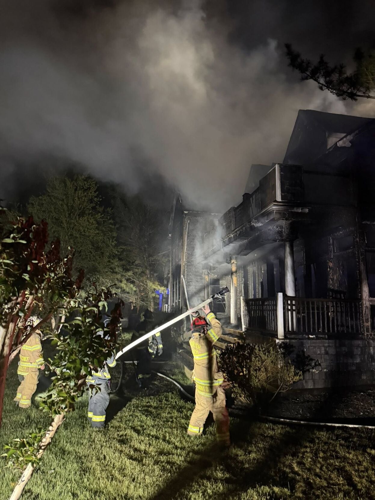 Extinguished house
