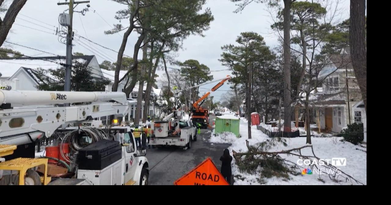 Utility crews work to restore power after major storm hits Delmarva ...