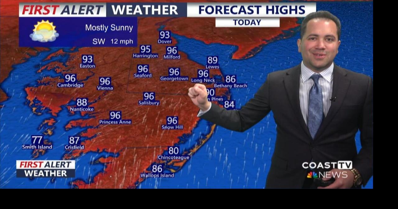 Wednesday Morning Forecast Update, May 20th, 2026 | Weather | coasttv.com