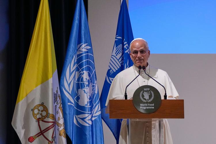 Italy Pope WFP