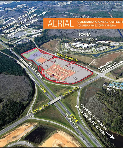 Columbia junction shopping center clearance