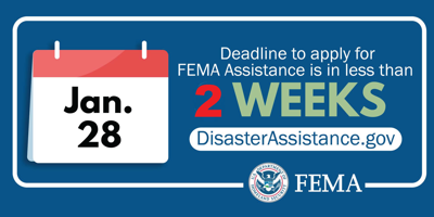 Two weeks left to apply for FEMA assistance following Helene ...