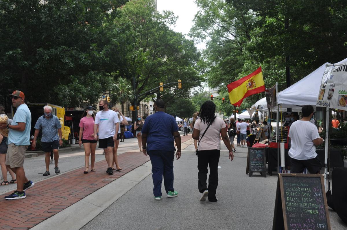 Soda City Market reopens with social distancing guidelines in place