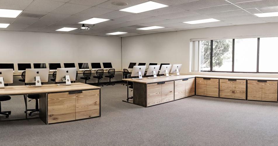 Bennett Computer Lab Ben Lippen School redesigns computer lab with help from former student ...