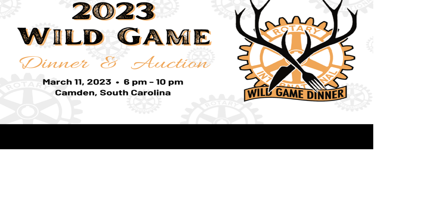 Rotary Wild Game Dinner to raise funds for local student scholarships