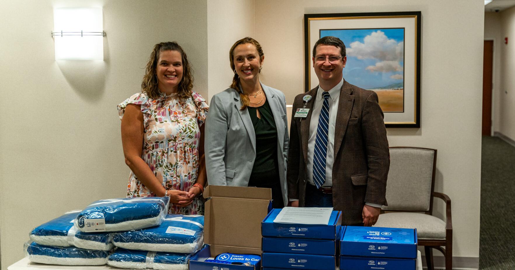 Mcdaniels Subaru surprises local cancer patients with 7.5K donation and care kits - Vimarsana News