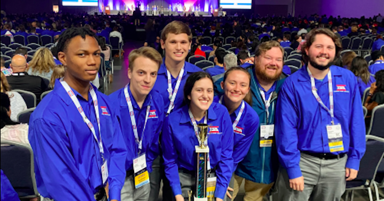 District Five technology students win first place at national conference - Vimarsana News