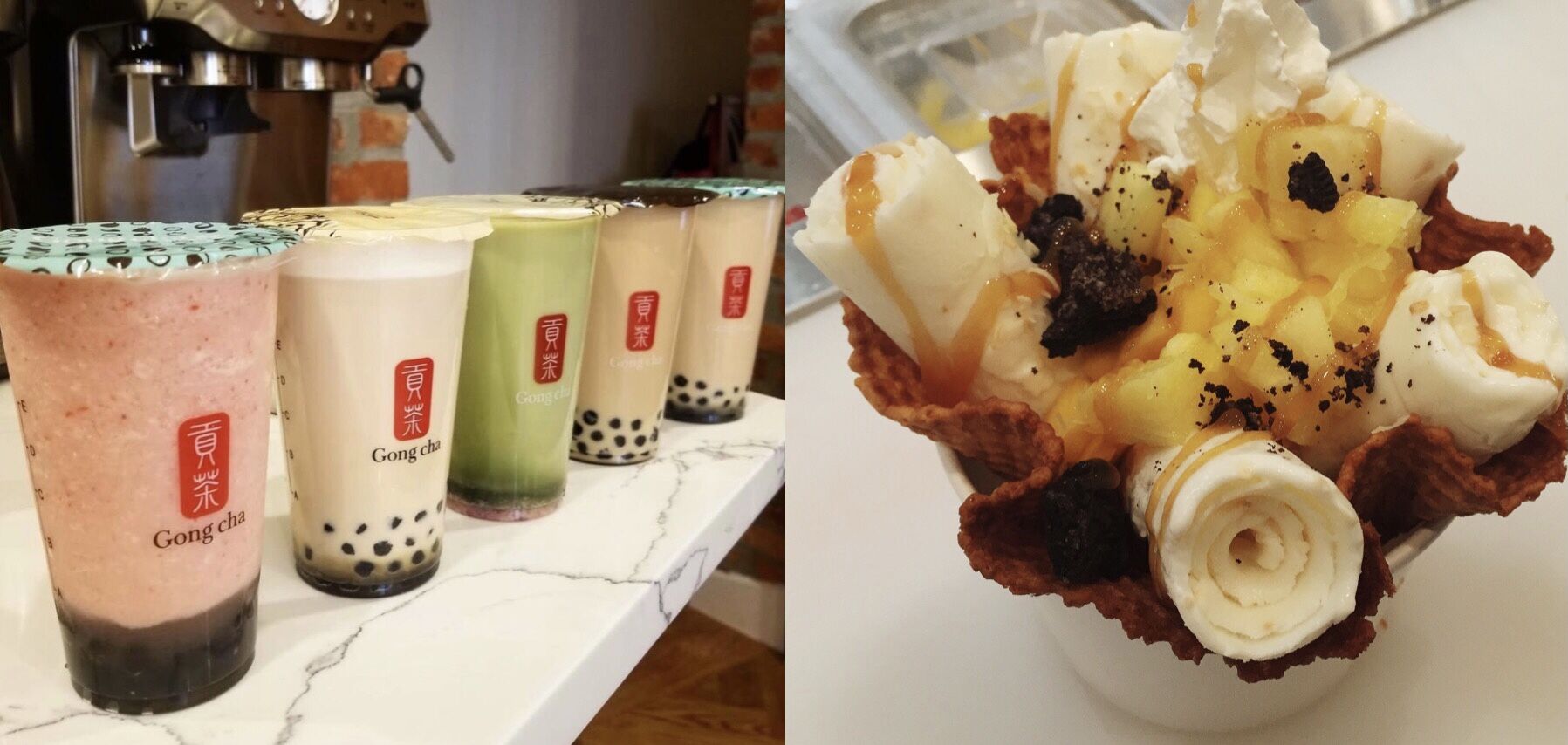 Kremo Ice Cream GongCha bubble tea coming to Five Points