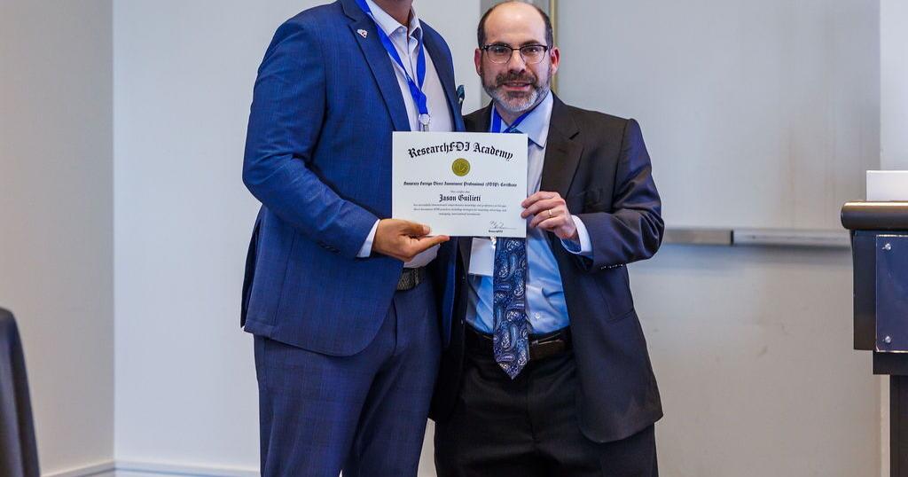 Local CEO honored with international award