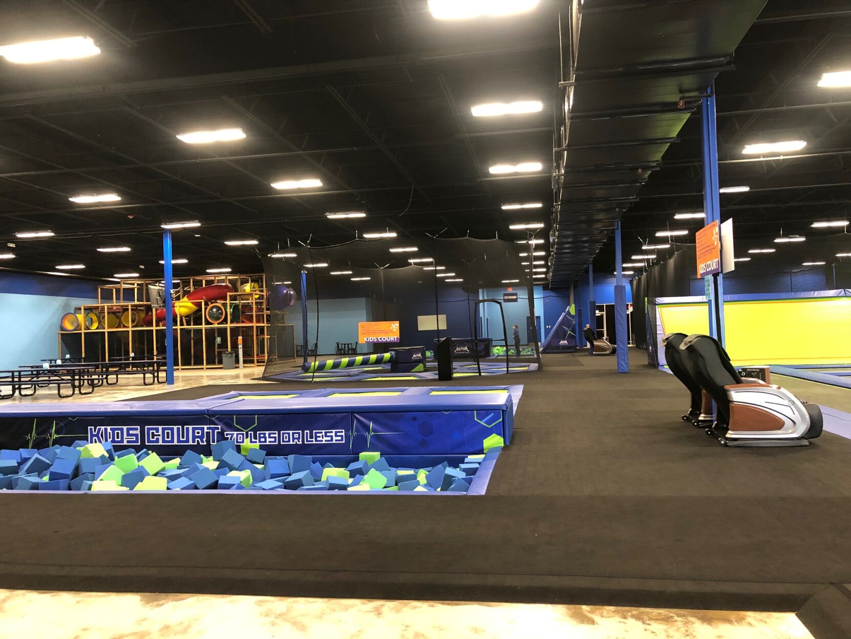 Columbia top jump zone