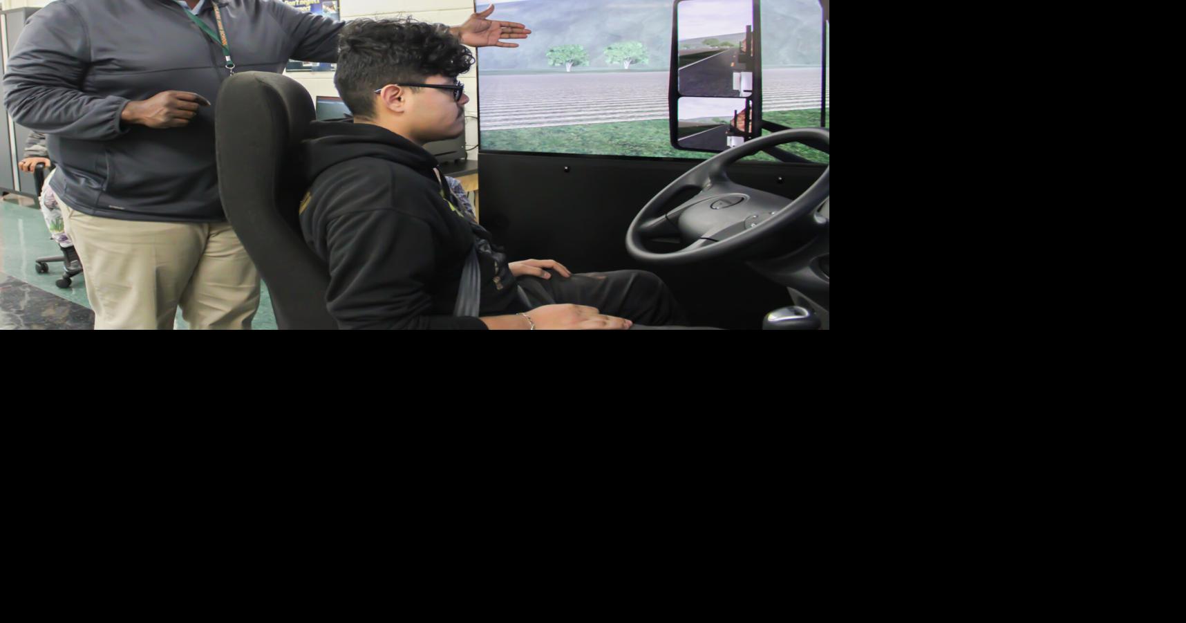 New CDL simulator to benefit Richland One students learning to drive