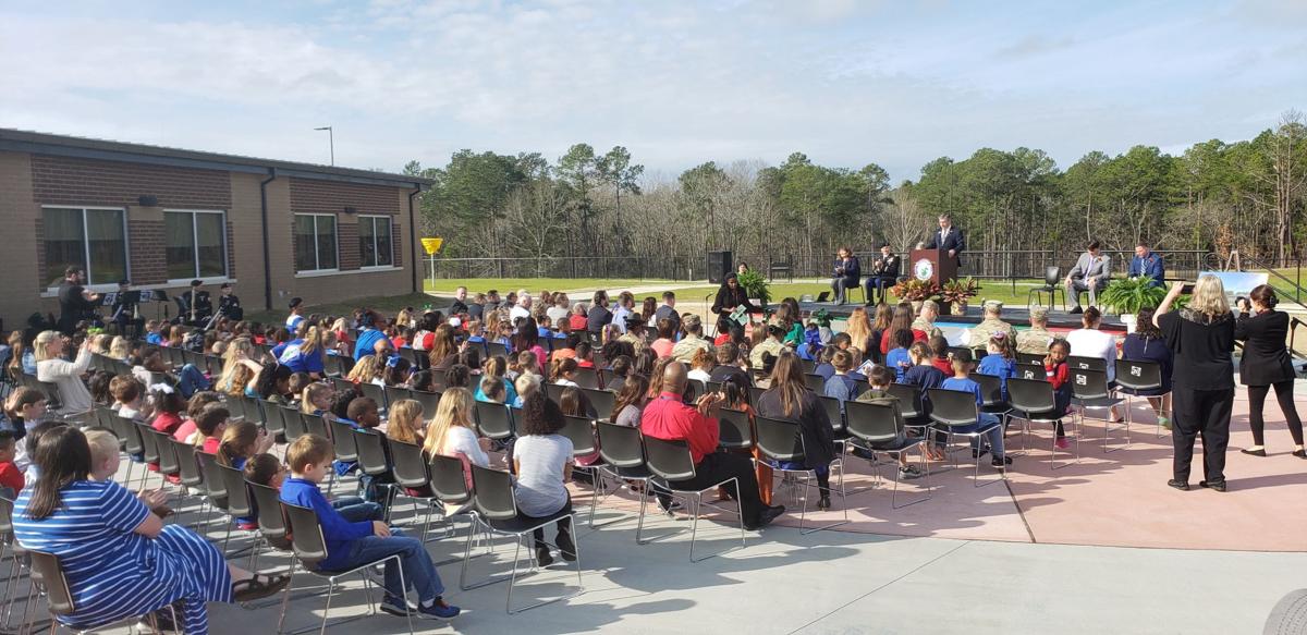 Fort Jackson holds dedication ceremony for new elementary school