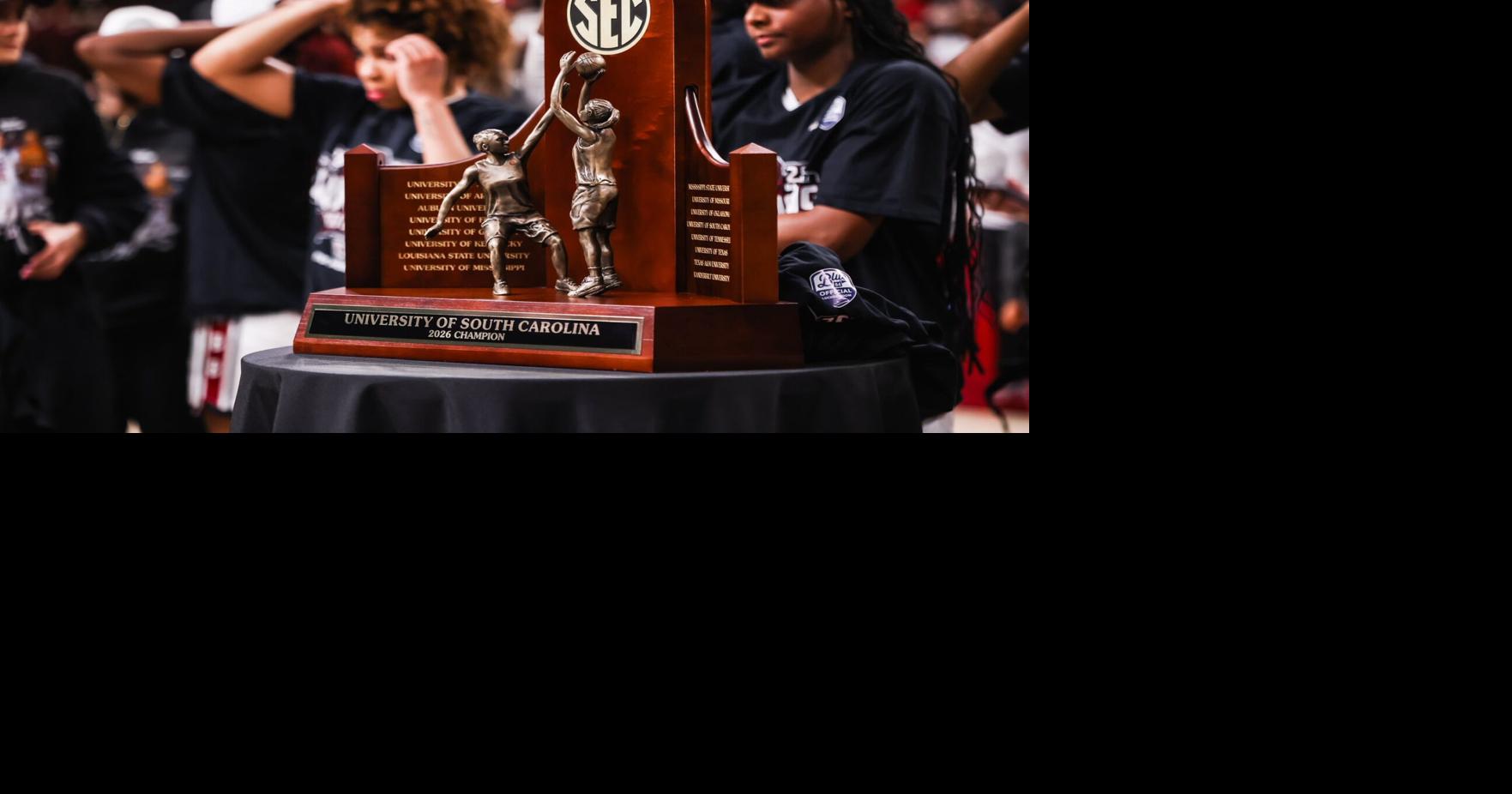 South Carolina clinches 5th straight SEC title with 112-71 win over Missouri