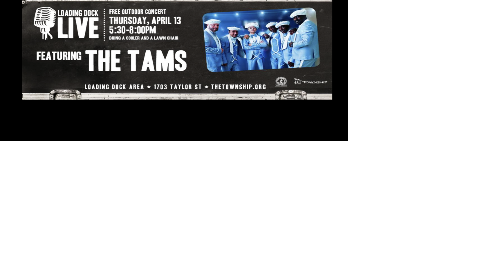 Township hosting free 'Loading Dock Live' concert featuring The Tams