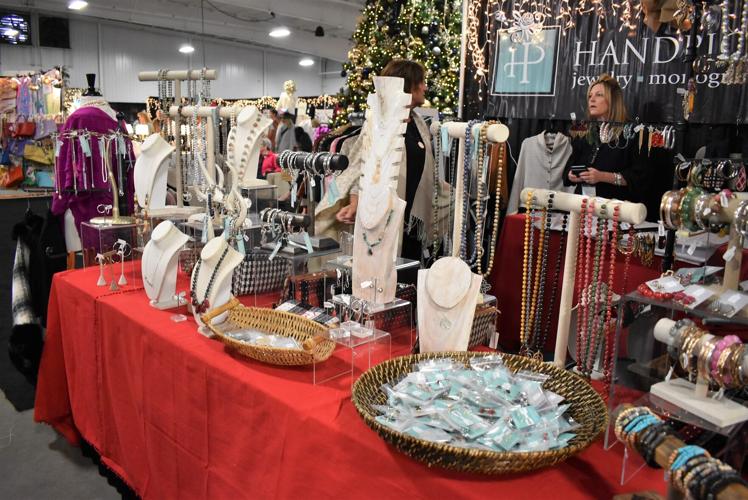 Hundreds of vendors selling gifts at Junior League Holiday Market
