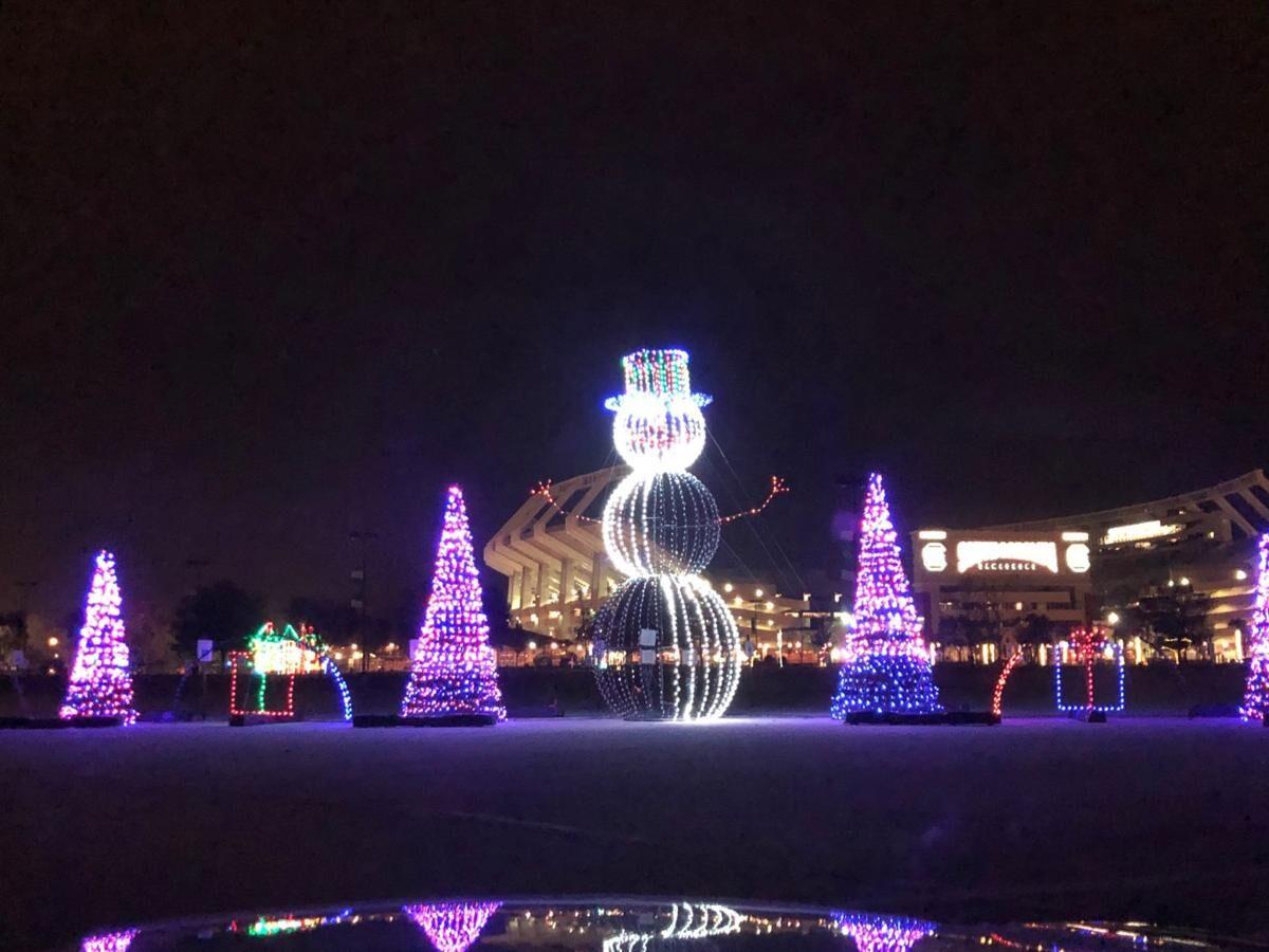 Carolina Lights drivethrough holiday light show returning to SC State