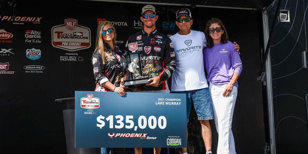 Prosperity native wins MLF Bass Pro Tour on Lake Murray