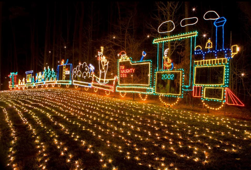 Saluda Shoals Holiday Lights on the River opening in two weeks