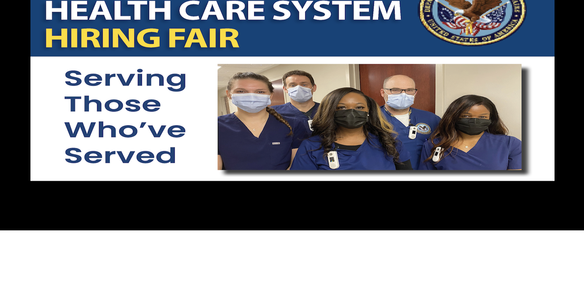 Columbia VA Health Care System hosting medical job fair Saturday, bring