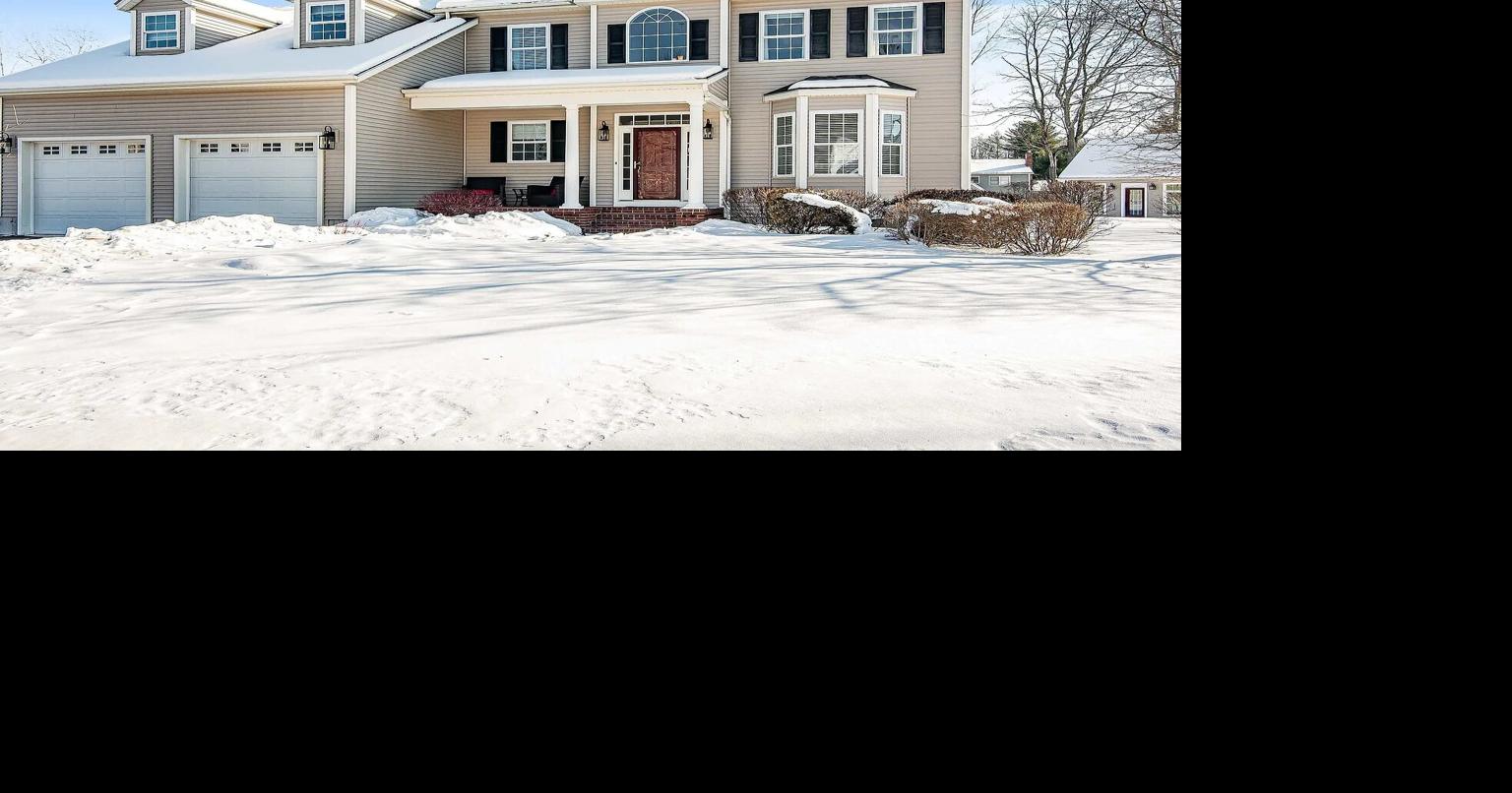 Home tour of the week: a contemporary colonial style home with a large ...