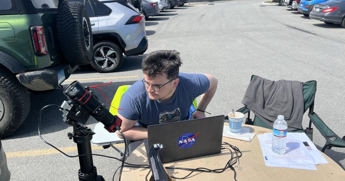 Kyle Rocha Physics master's student collects data for NASA and National Science ...