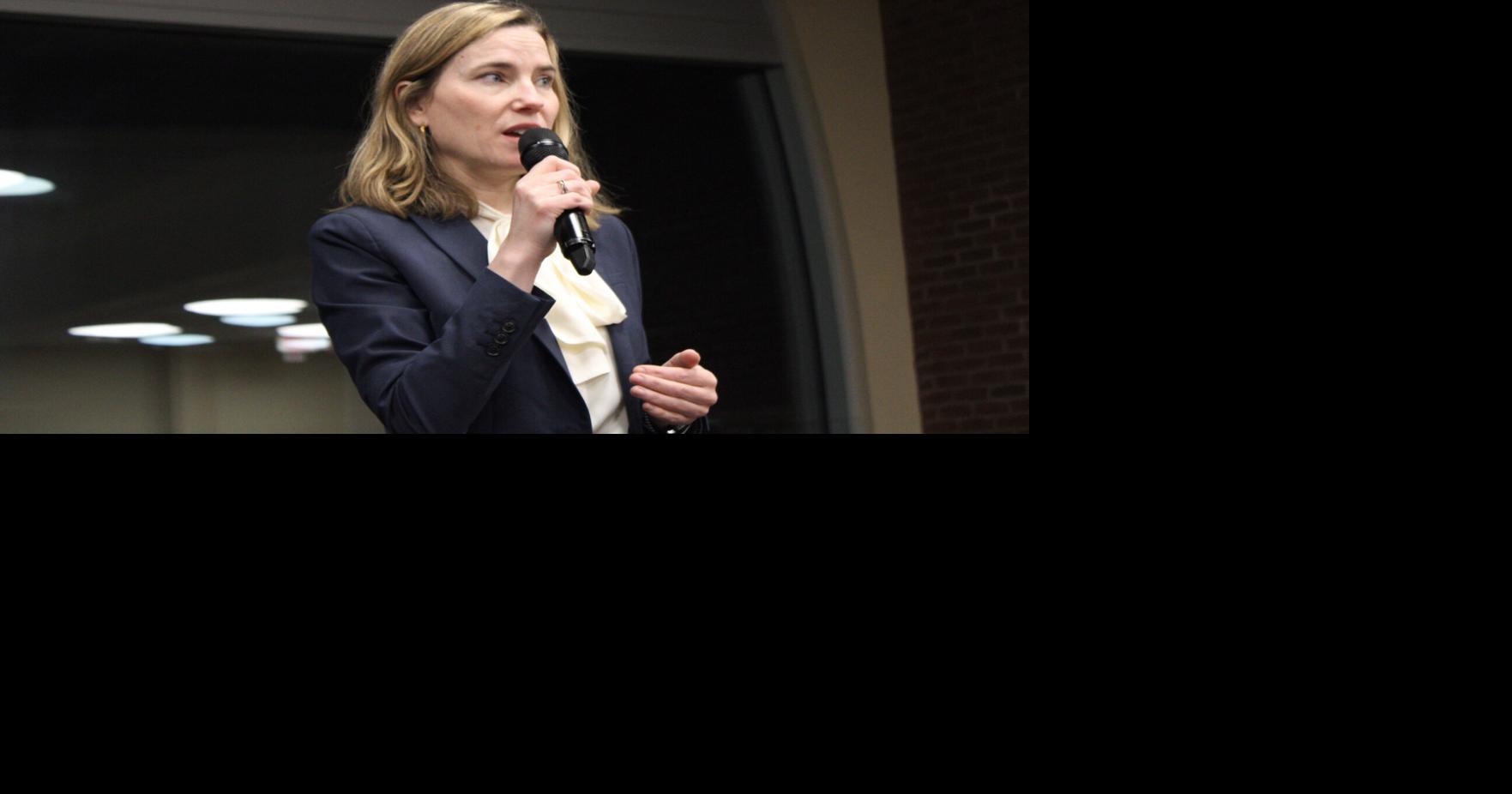 Vermont Attorney General Charity Clark holds town hall at Saint Michael’s College