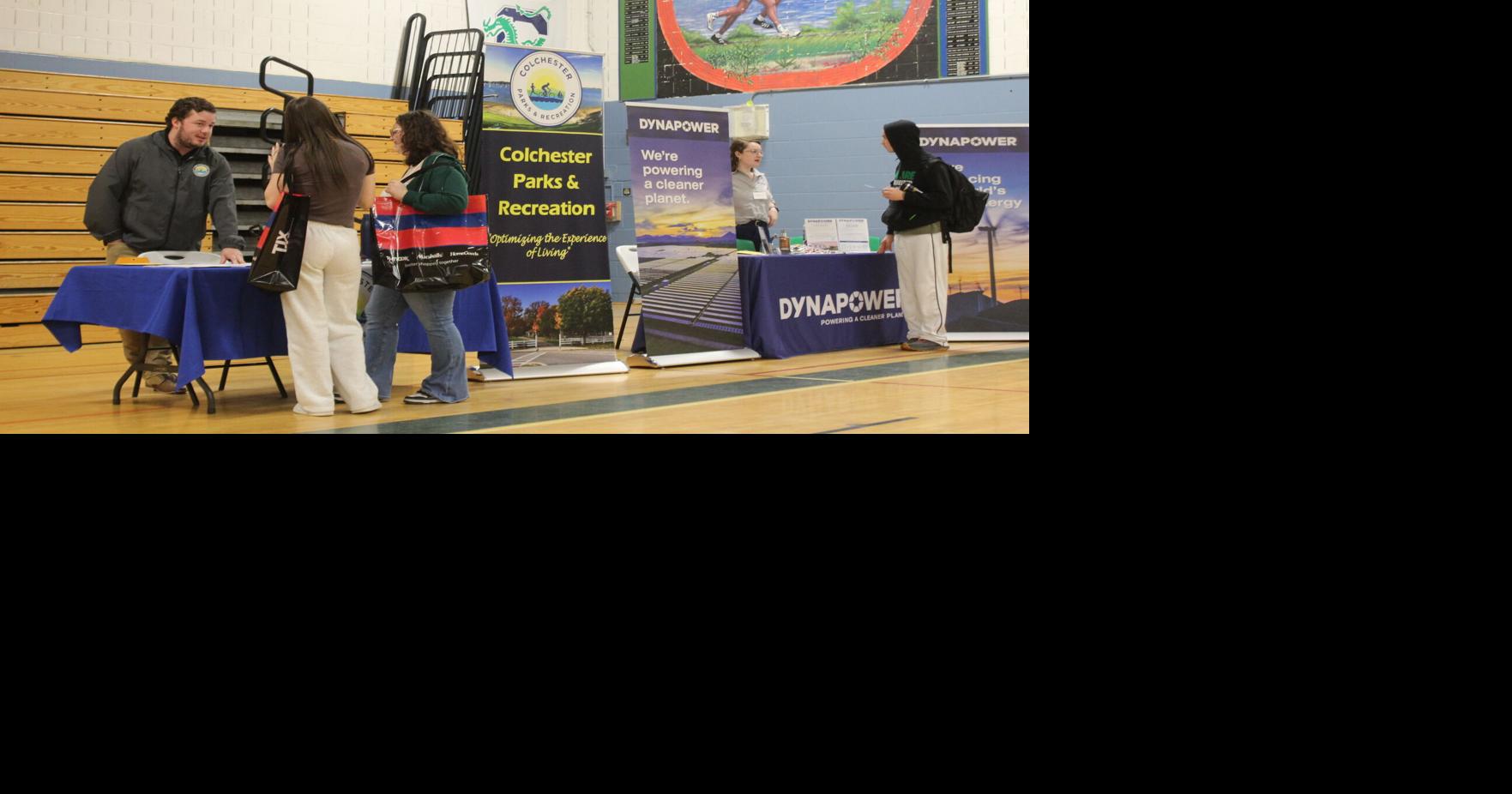 Colchester High School hosts firstever job fair Local News