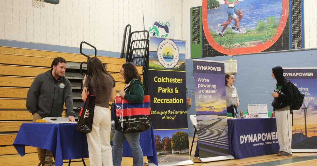 Colchester High School hosts firstever job fair Local News