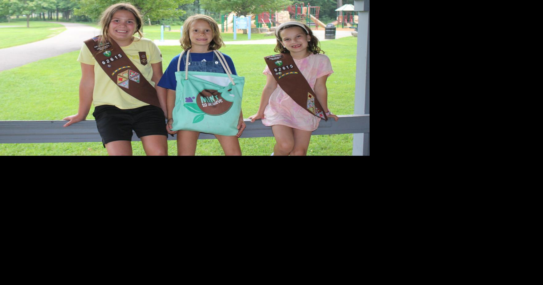 Colchester Girl Scout Brownies help make Chittenden County a better