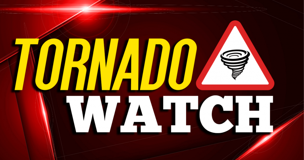 US National Weather Service Issues Tornado Watch Until 10PM | Weather ...
