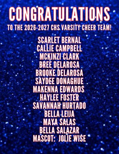 Coleman High School Announces 2026–2027 Varsity Cheer Team | Sports ...