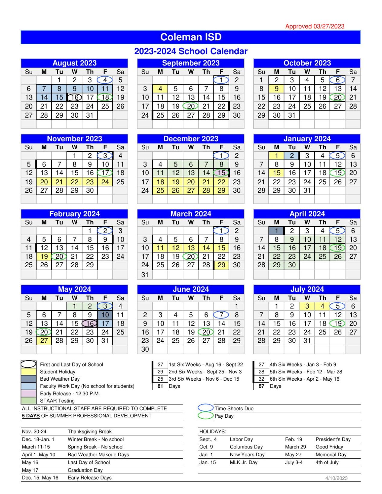 2023 2024 CISD Calendar FINAL2 pdf Colemantoday 2023 2024 CISD Calendar FINAL2 pdf Colemantoday