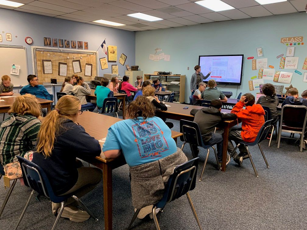 ATFCU Visits Coleman Junior High School News