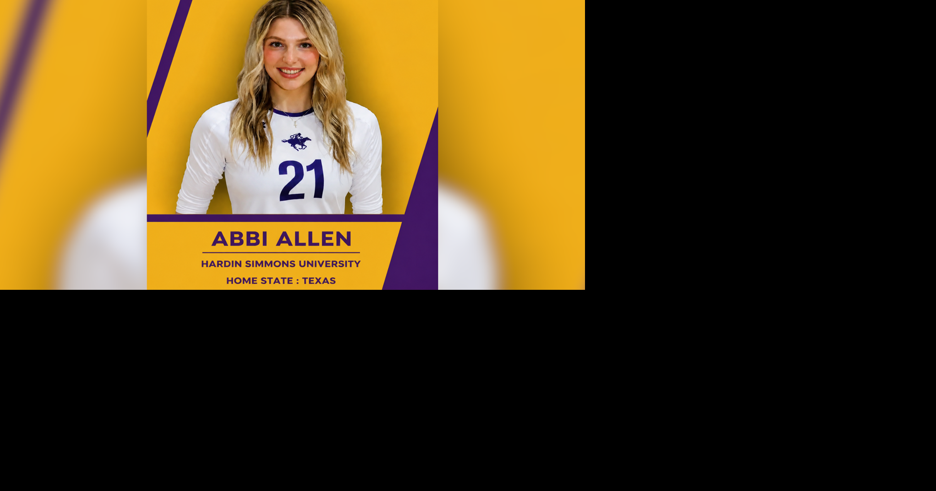 Coleman Native Abbi Allen Selected to Represent Team USA on Brazil Volleyball Tour