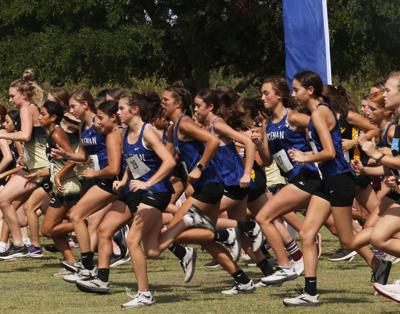 Cross Country Team running