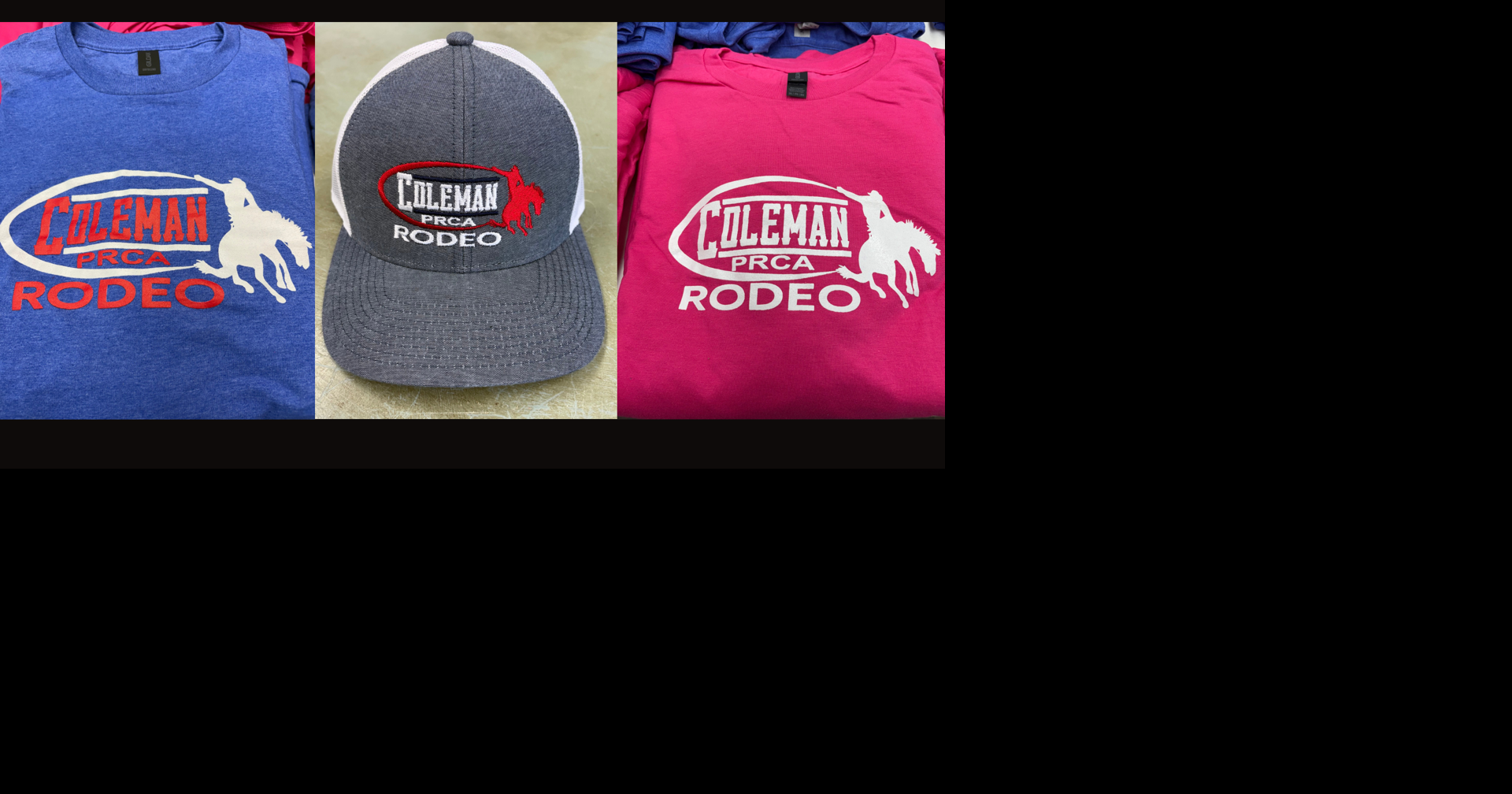 Rodeo Merchandise Information
