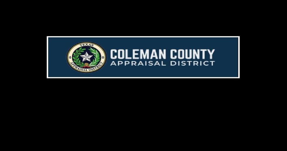 Coleman County Appraisal Review Board to Meet Wednesday and Thursday