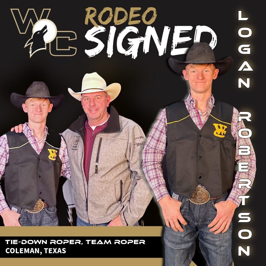 Robertson Rodeo Coleman’s Logan Robertson Signs with WC Rodeo | Sports | colemantoday.com