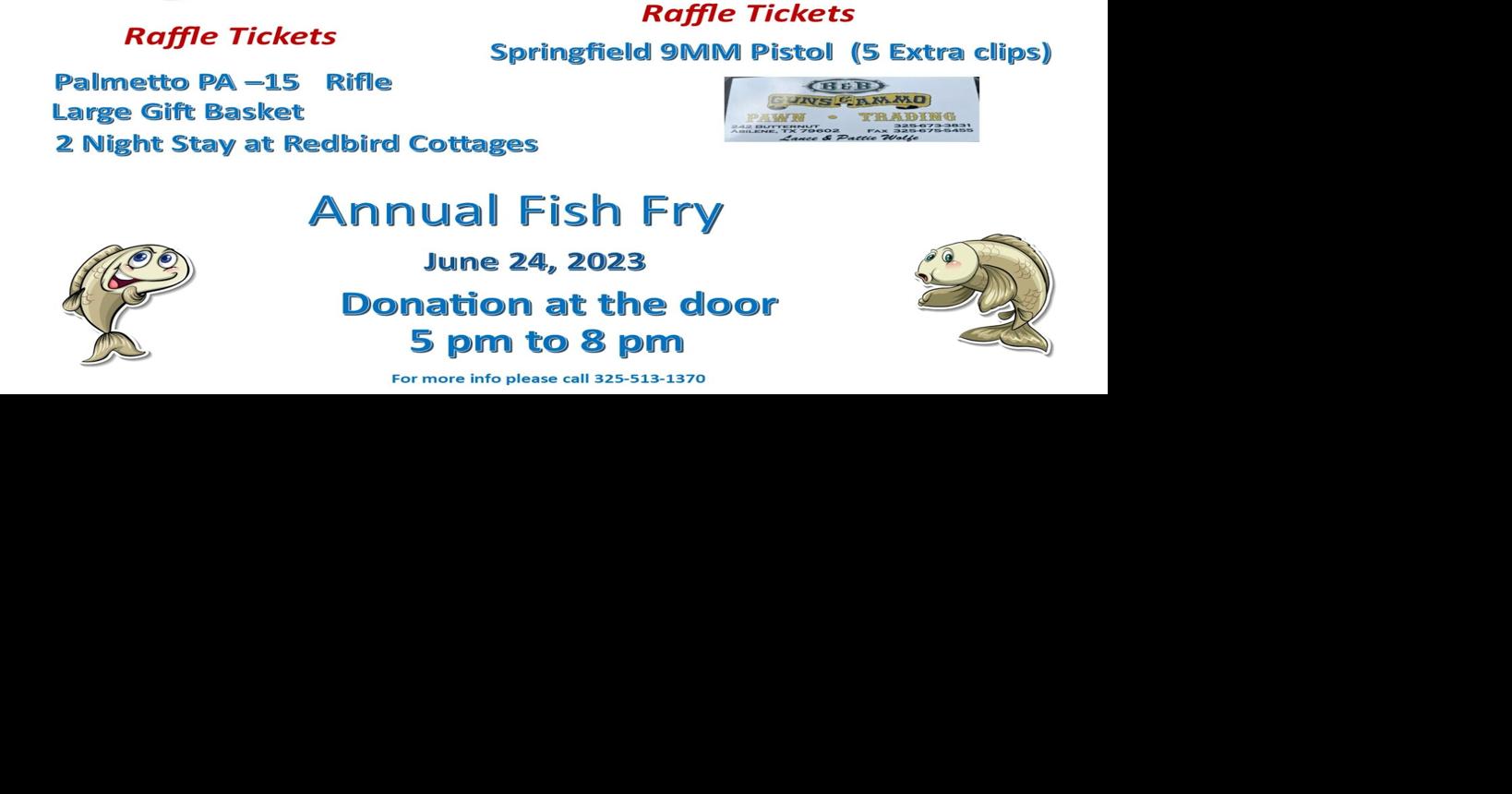 Lake Coleman Volunteer Fire Department Fish Fry Fundraiser News
