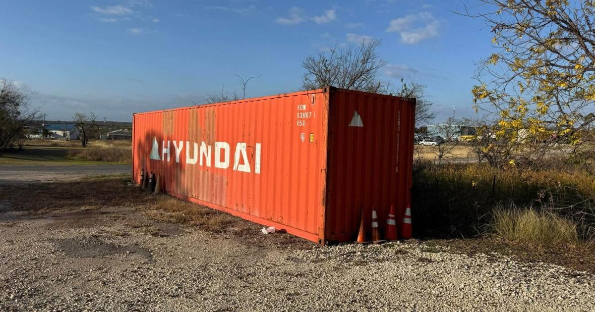 Lake Coleman VFD has 40x8’ Container Forsale | News | colemantoday.com