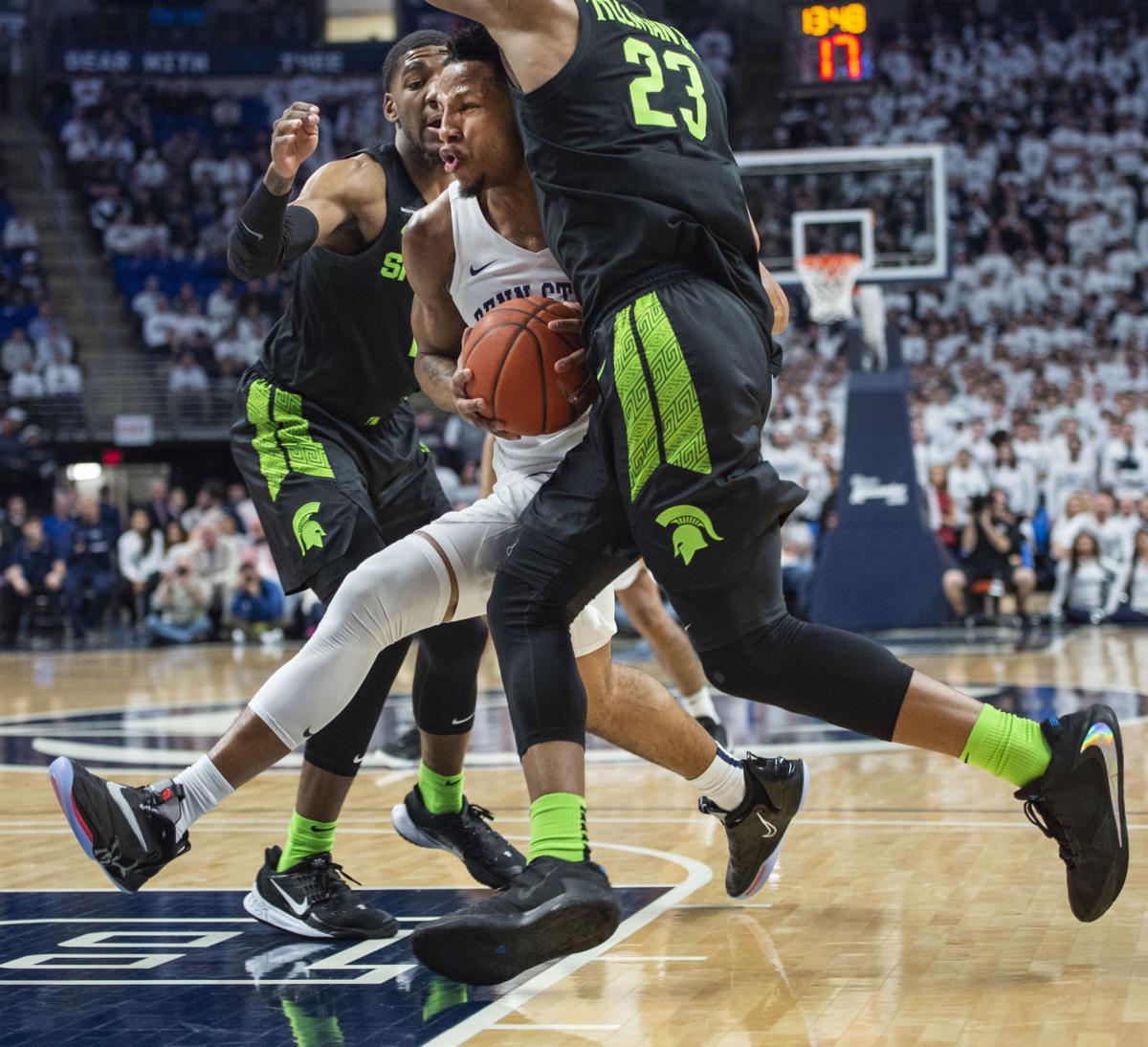 Penn State Men S Basketball Falls To Michigan State In Regular