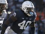Penn State football's Jesse Luketa accepts invitation to Reese's Senior Bowl