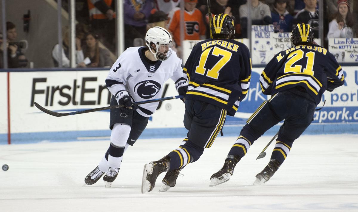 Penn State men’s hockey’s defensive woes continue in tie with Michigan