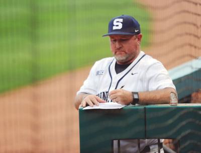 Penn State baseball's head coach, Rob Cooper, notes