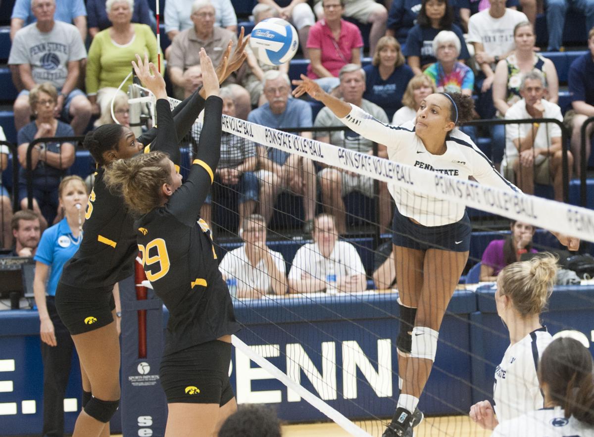 Womens Volleyball, Iowa, Haleigh Washington (15)